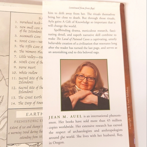 5 for $25- The Land of Painted Caves Novel by award winning Author Jean M. Auel - Picture 8 of 8